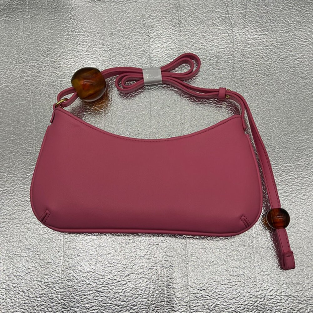 Jacquemus Vintage Pink Leather Underarm Bag - Picture 3 of 6